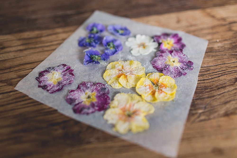 How To Make Crystallised Flowers And Edible Flowers Guide