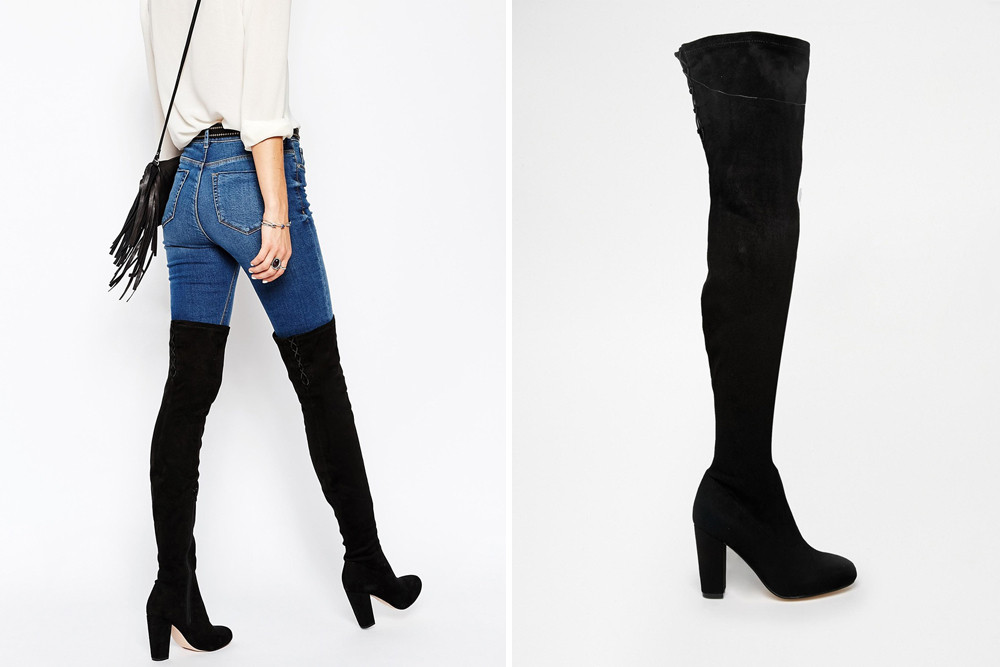 asos thigh boots