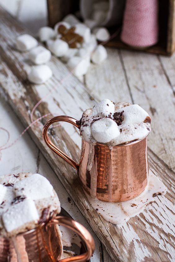 Moscow Mule Hot Chocolate