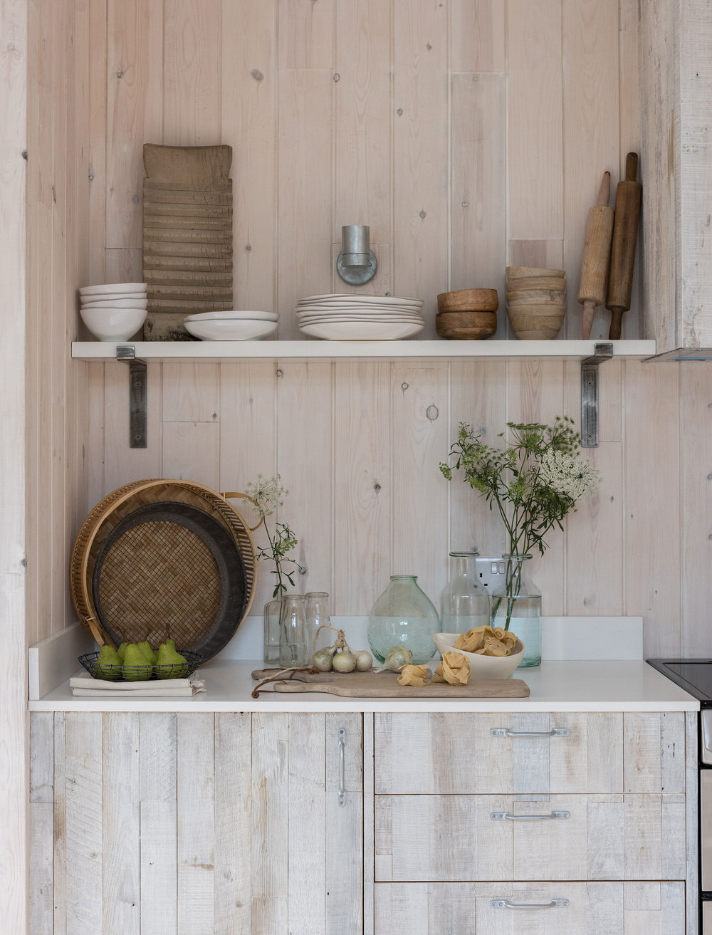 Designed bespoke wooden kitchen