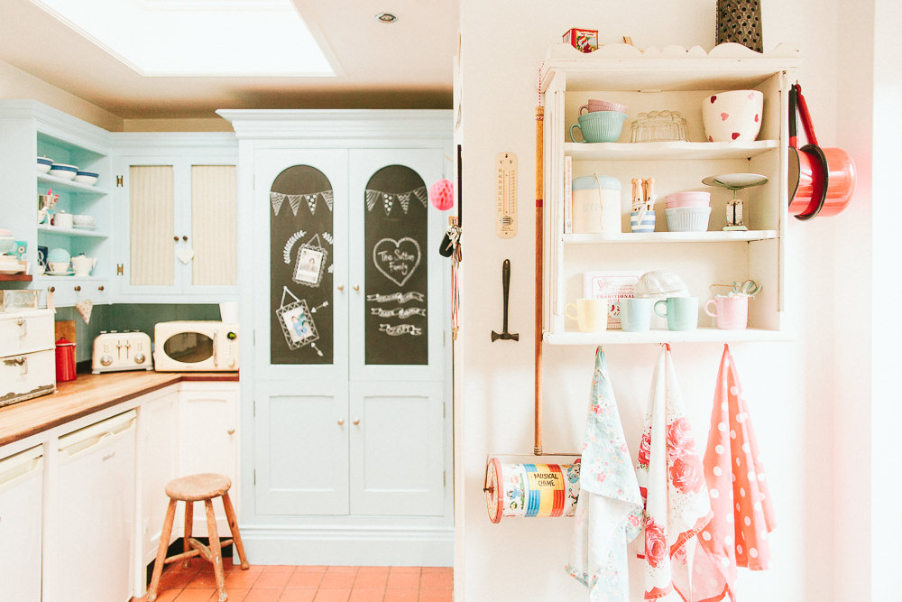 Painted cupboards