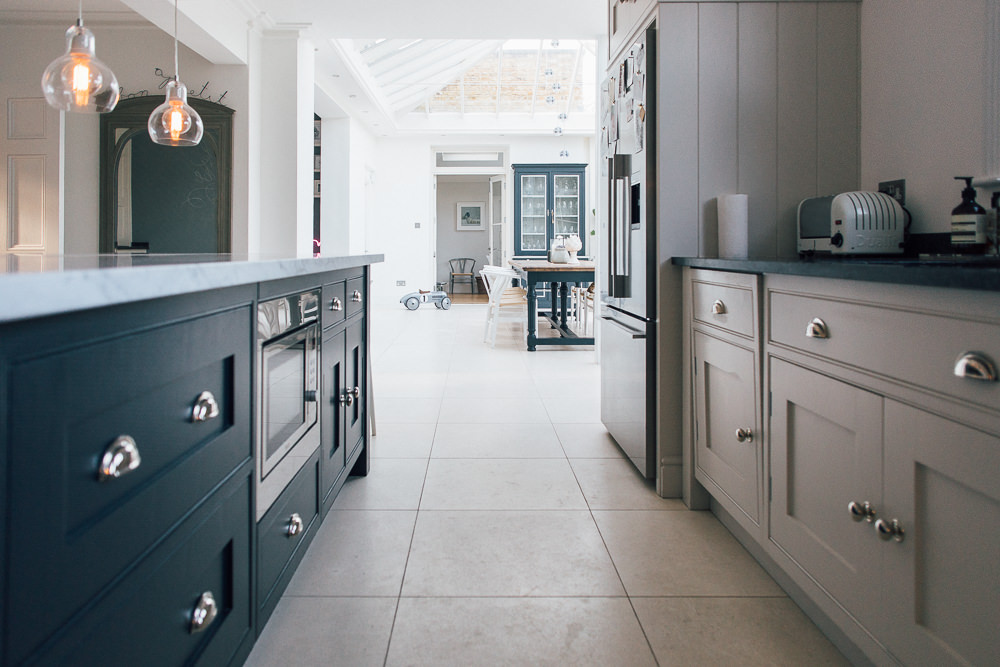 Farrow & Ball Railings Painted Kitchen Cupboards