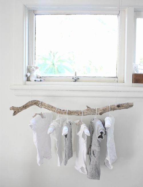Hanging branch for nursery
