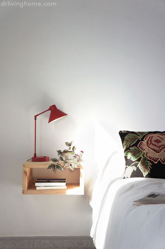 Shelves Instead Of Bedside Tables Deals, Floating Shelves Alternative