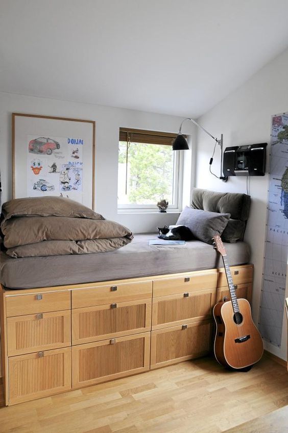 cabin bed storage ideas