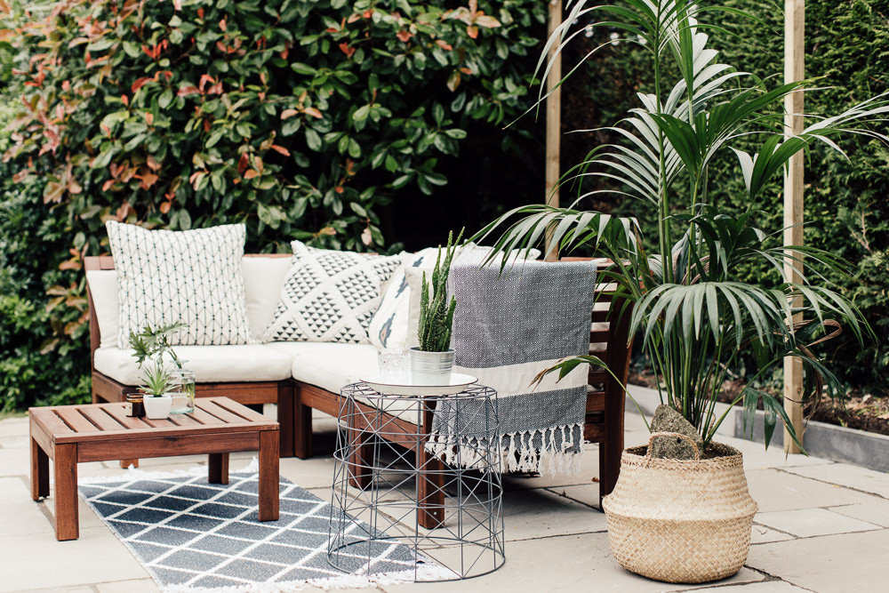 A Patio For Lounging Rock My Style Uk Daily Lifestyle Blog - Ikea Patio Sets Uk