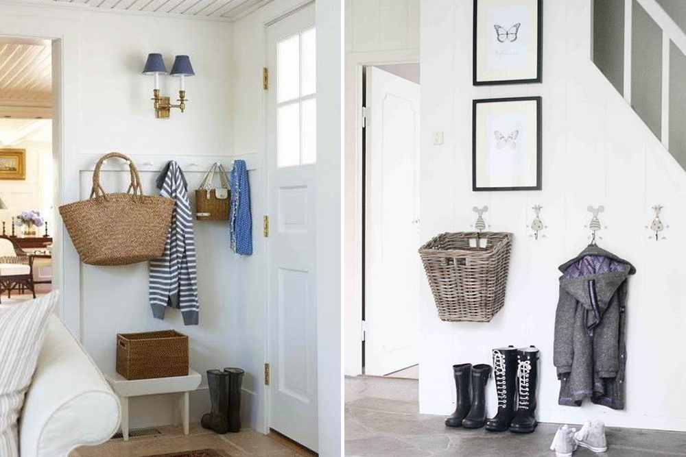 Hallway, Entryway and Foyer Storage Solutions and Decoration