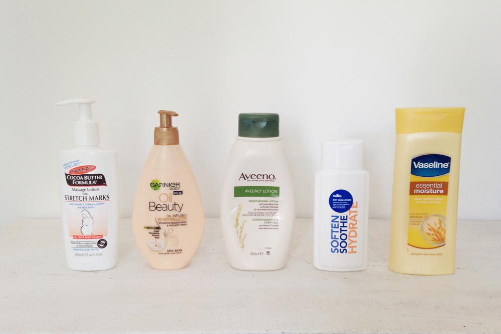 The Best Budget drugstore cheap body lotions and creams for dry sensitive  skin