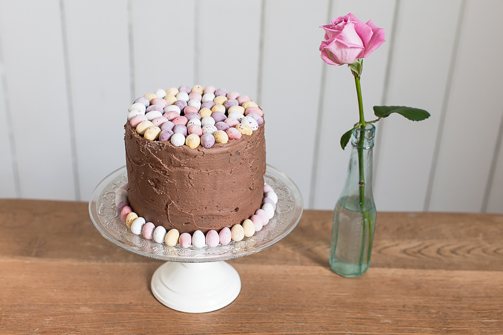 Chocolate and Almond Easter Cake