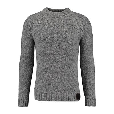 SUPERDRY Grey Cable Knit - Rock My Style | UK Daily Lifestyle Blog