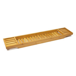 Woodluv Luxury Bamboo Bath Bridge