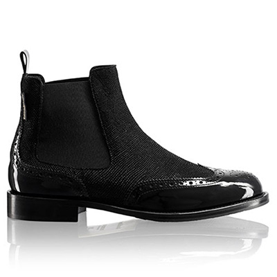 Russell \u0026 Bromley Brogue Chelsea Boots 
