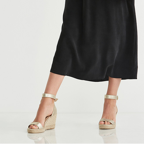 The White Company Espadrille Wedges 
