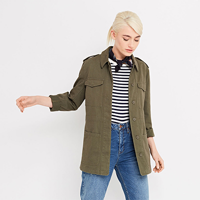 Oasis KATE MILITARY JACKET - Rock My Style | UK Daily Lifestyle Blog