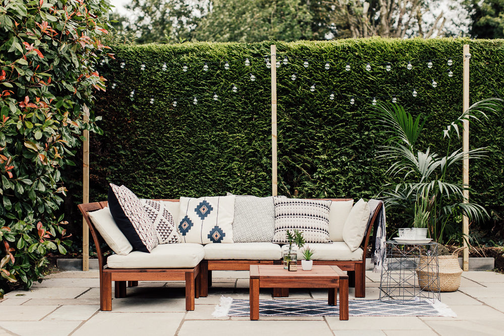 A Patio For Lounging Rock My Style, Ikea Patio Ideas