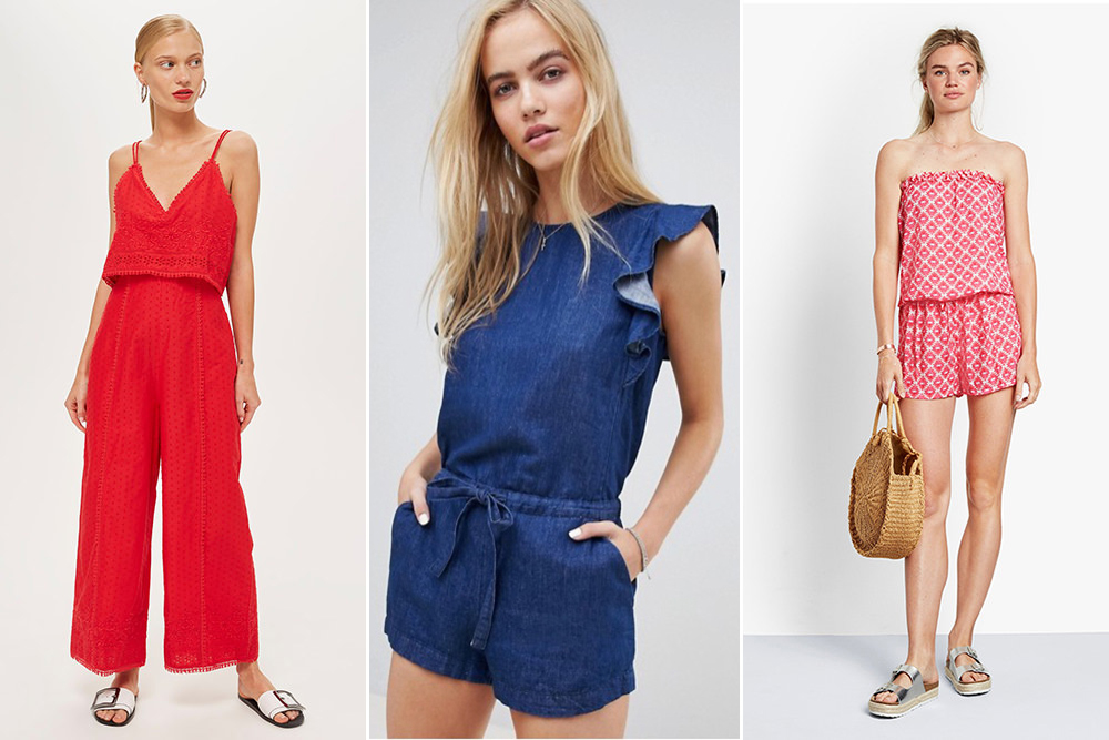 Ten Jumpsuits and Playsuits You Need for Summer {And What to Wear Them With}