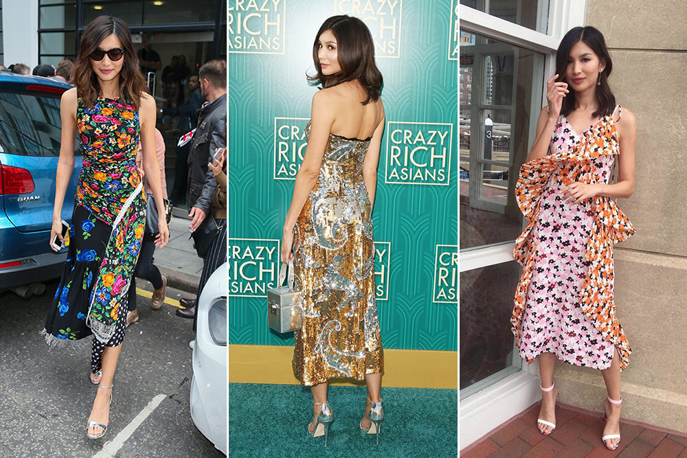 Gemma Chan in Philip Lim and at the Crazy Rich Asians premiere