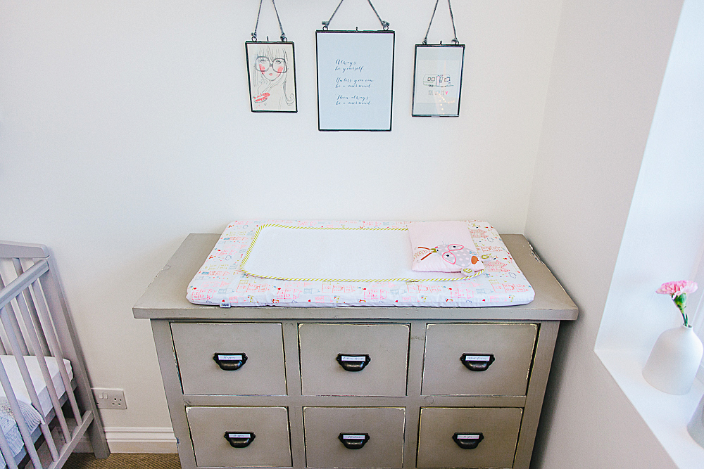 Changing table Nappies