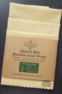 Queen Bee Beeswax Food Wraps