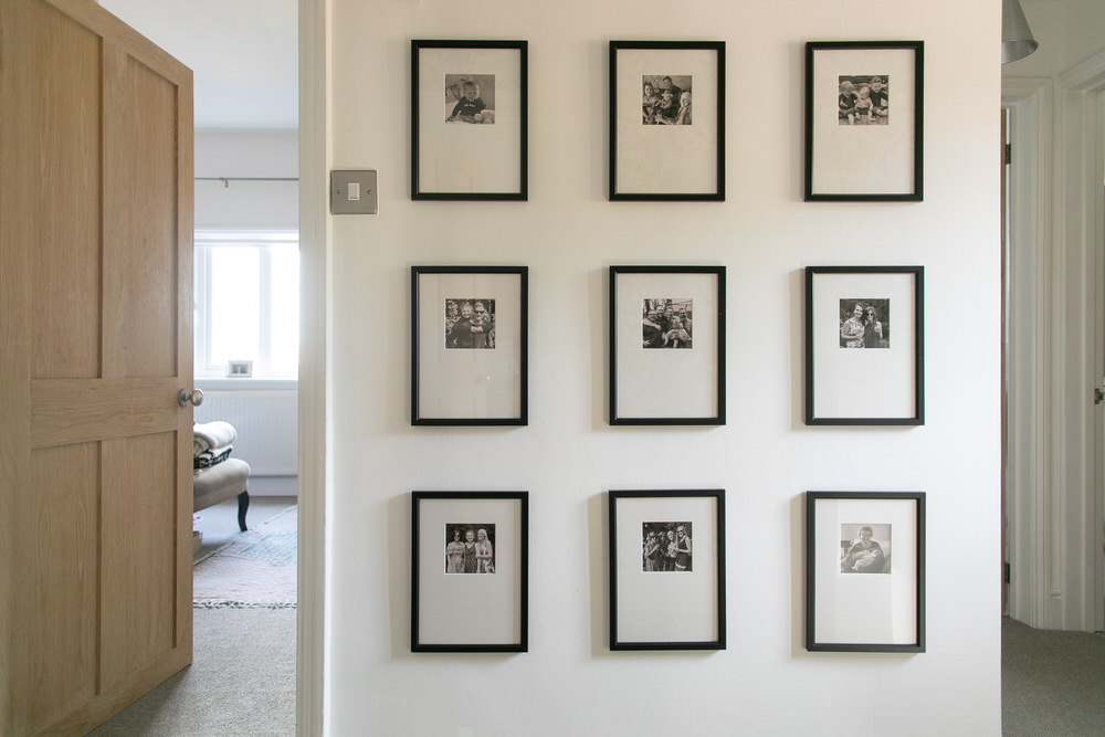 Grid Style Gallery Wall